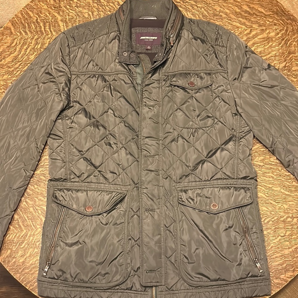 Men’s Johnston and Murphy Lightweight Jacket - Brown